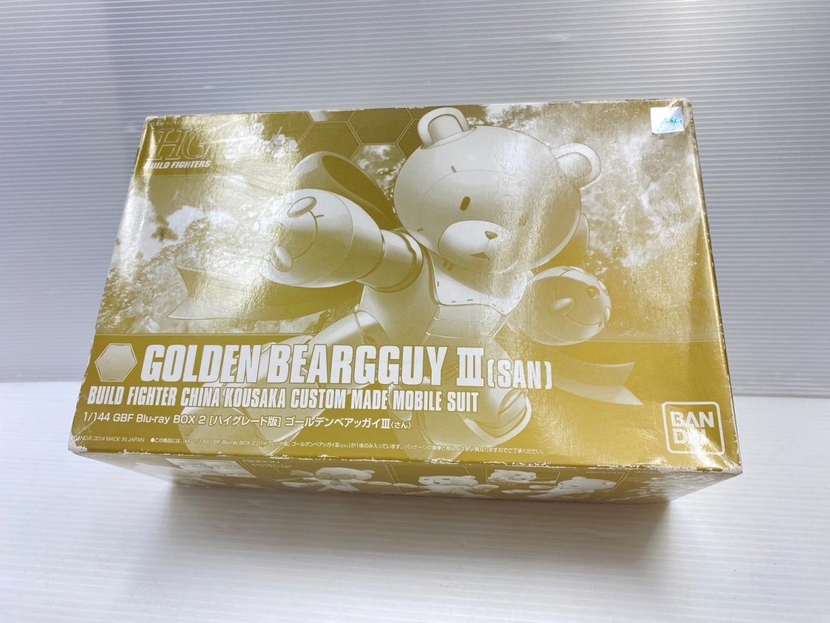 【未組立訳あり品】バンダイ HG 1/144 ゴールデンベアッガイ3(さん)ガンプラ ガンダムビルドファイターズ ○YR-17990○拍卖