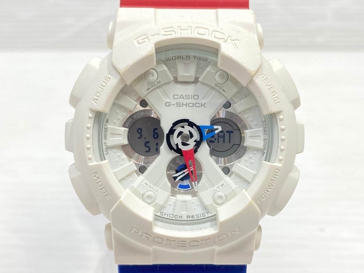 【中古品】CASIO G-SHOCK GA-120TRM-7A トリコロールカラー 限定モデル カシオ Gショック ○YR-19249○拍卖