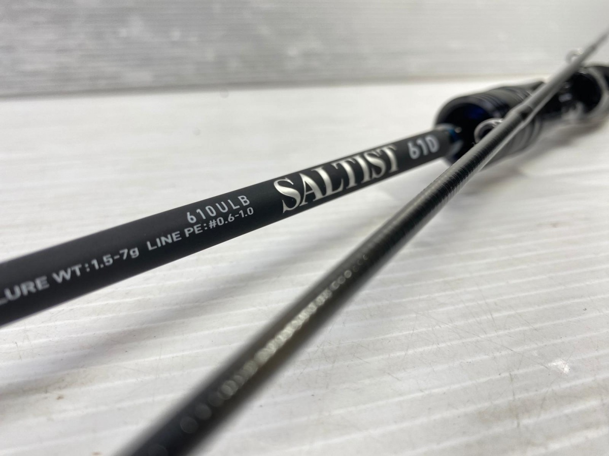 【中古品】ダイワ 24 ソルティスト 610ULB ベイト 2ピース シーバス ショアキャスティング ロッド ○YR-19441○拍卖