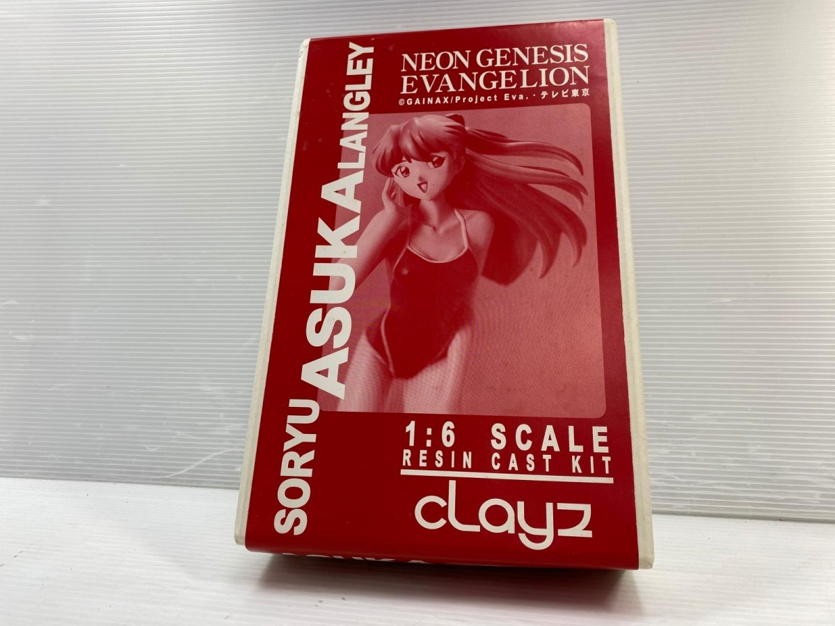 【当時物】clayz 新世紀エヴァンゲリオン 惣流・アスカ・ラングレー ガレージキット 1/6 現状渡し ○YR-18990○拍卖