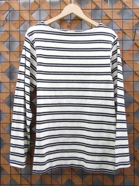 ACNE STUDIOS アクネ ストゥディオズ Davana Stripes ストライプボートネックシャツ コットン 長袖 ロングスリーブ ボーダー 〇YR-00852〇拍卖