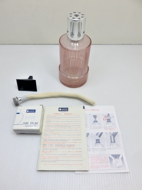 【中古未使用品】 LAMPE BERGER アロマ ランプ ベルジェ TUBE ROSE チューブ ローズ ○YR-15285○拍卖