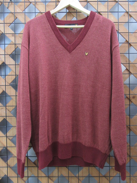 ○1314○ ライルアンドスコット LYLE & SCOTT メンズニット Lサイズ表記拍卖