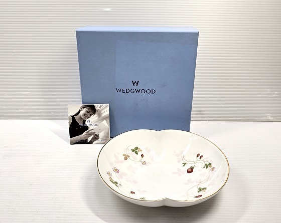 【未使用展示品】 ウェッジウッド WEDGWOOD ワイルドストロベリー パステル マリアージュボウル 箱あり ○YR-17790○拍卖