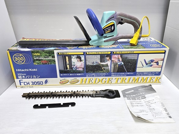 【中古品】 日立工機 Hitachi Koki 300mm 植木バリカン FCH 30SD 3.4A 1700min-1 100V 320W ○YR-19377○拍卖