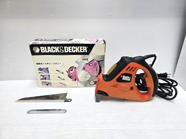 【中古品】 ブラックアンドデッカー BLACK&DECKER 電動式ノコギリ ジグソー 使用感あり KS900G-JP ○YR-19514○拍卖