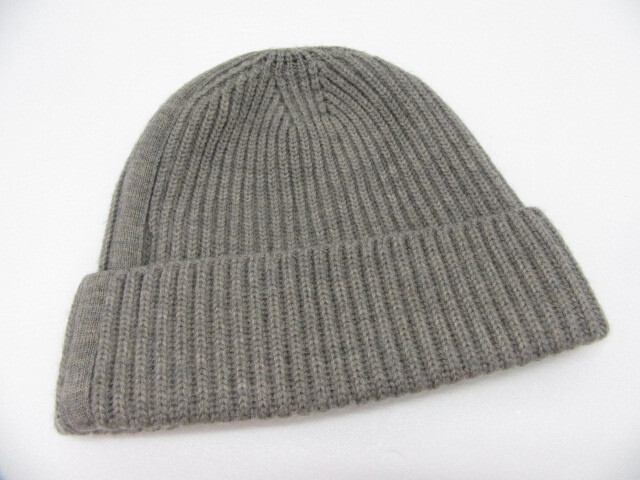 ミスターハリウッド MISTER HOLLYWOOD ニットキャップ グレー ONEサイズ表記 〇YR-02540〇拍卖