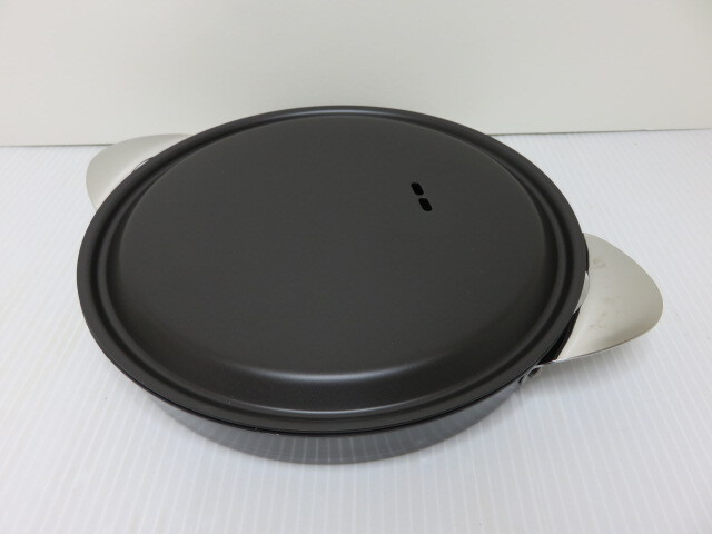 【中古未使用品】 杉山金属 オーブンプレート蓋付 KS-2877 20cm 〇YR-10994〇拍卖