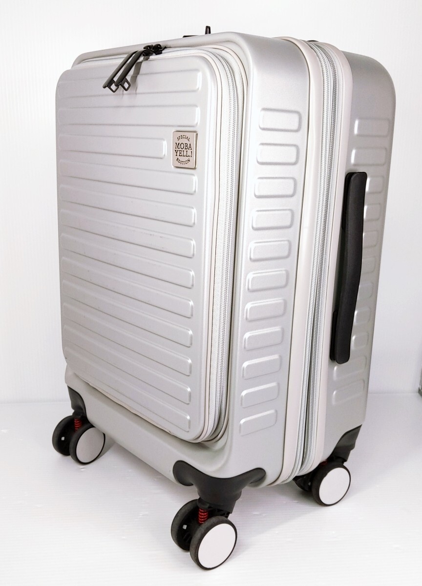 MOBAYELL モバエール 35Lキャリーケース シルバー〇YR-53352〇【中古品】拍卖
