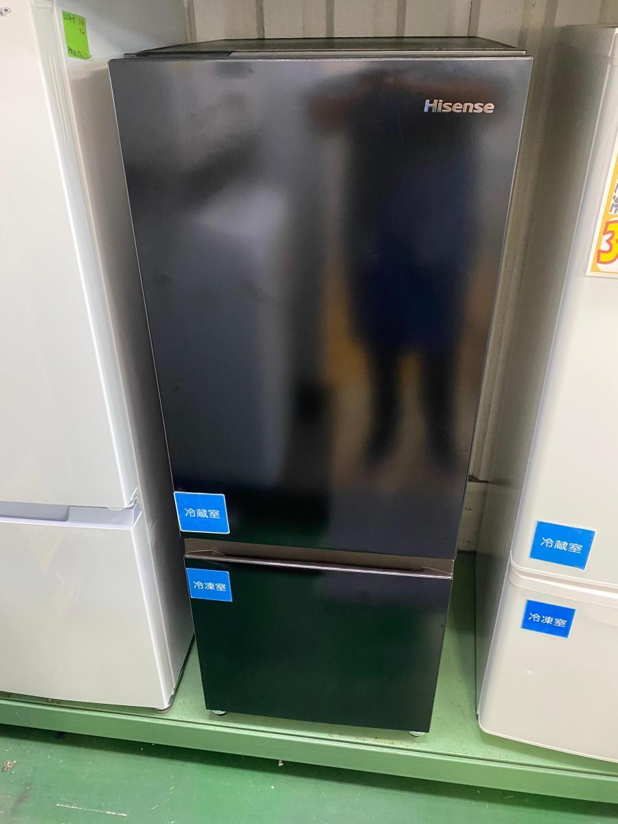 【中古品】Hisense ハイセンス 162L ノンフロン冷凍冷蔵庫 HR-D15FB 2024年製 ○YR-19548○拍卖