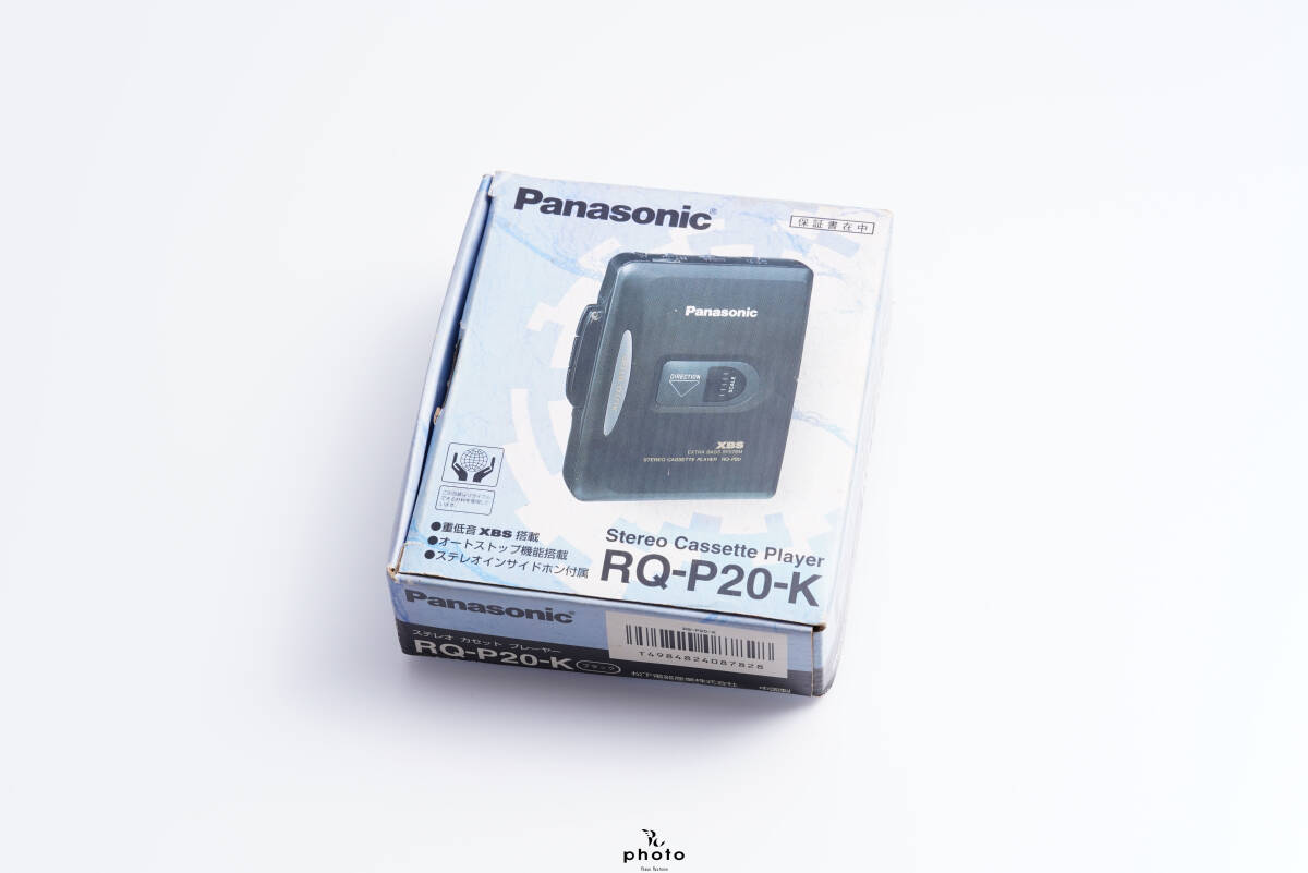 未使用丨整備済 Panasonic カセットプレーヤー RQ-P20-K拍卖