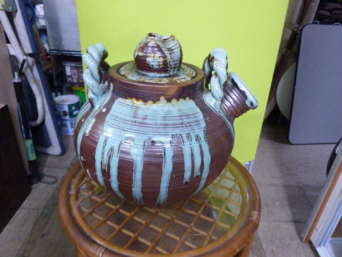 i.mic.直接ご来店お渡し品(発送不可)信楽? 巨大 大きな急須 展示に ディスプレイ 送料無料ではありません。 拍卖
