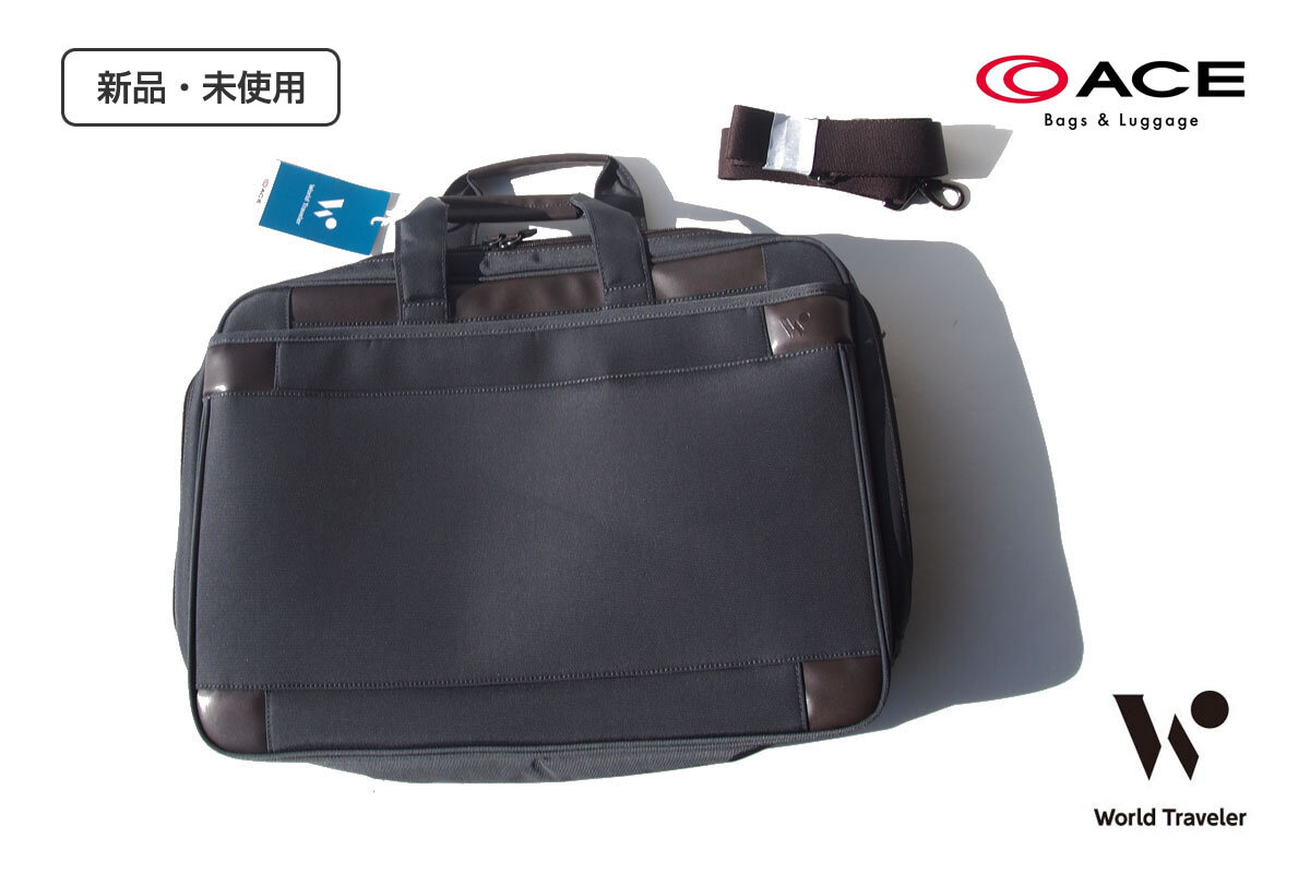 送料無料★新品|未使用|エース|ACE|軽量ビジネスバッグ |ワールドトラベラー|スピアーノ|15インチPC収納可拍卖