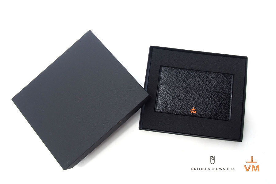 送料無料★新品|未使用|ヴイエム|VM|ユナイテッドアローズ|名刺入れ|LEATHER CARD CASE VM002|グレインレザー拍卖