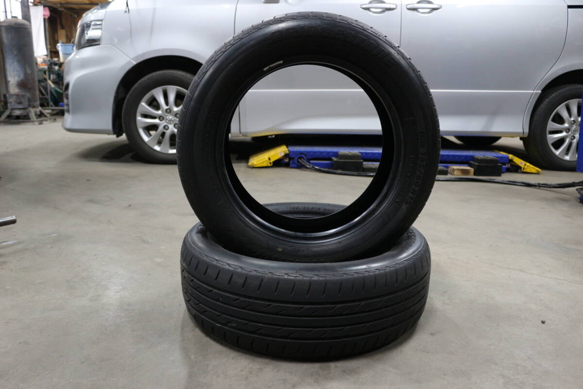 ★205 ブリジストン NEXTRY 185/60R15 84H 2021年製 2本のみ 7部山前後 札幌より拍卖