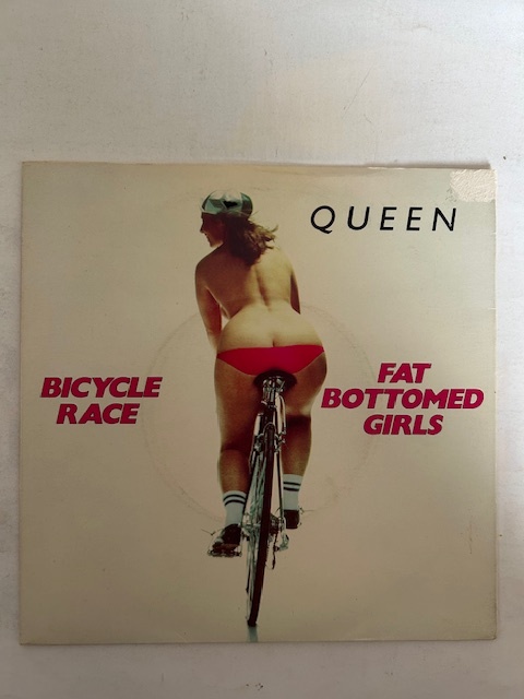 ■UKオリジ7■QUEEN-クイーン/BICYCLE RACE b/w FAT BOTTOMED GIRLS 1978年 英EMI 音圧抜群 PS付!拍卖