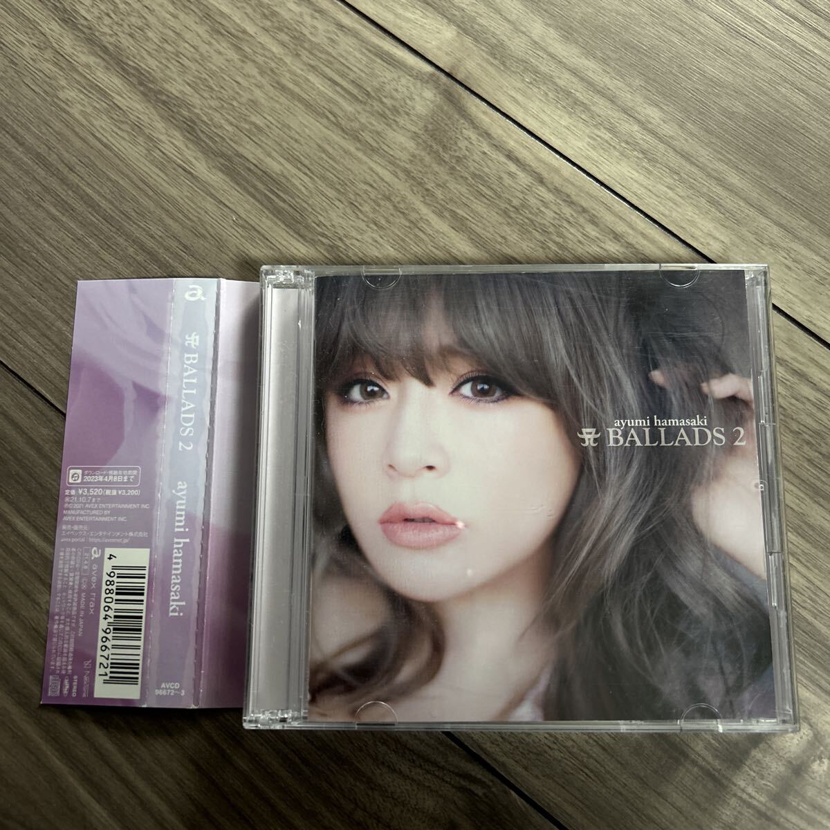 浜崎あゆみ CD A BALLADS 2 2枚組バラード ベストアルバム No way to say HEAVEN Days レンタルアップ拍卖