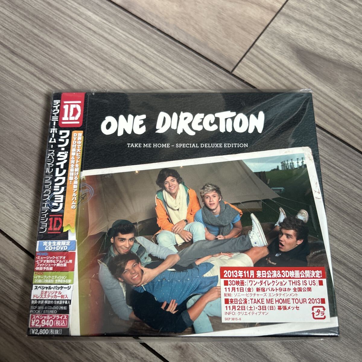 ワンダイレクション One Direction CD+DVD アルバム Take Me Home - Special Deluxe Edition 拍卖