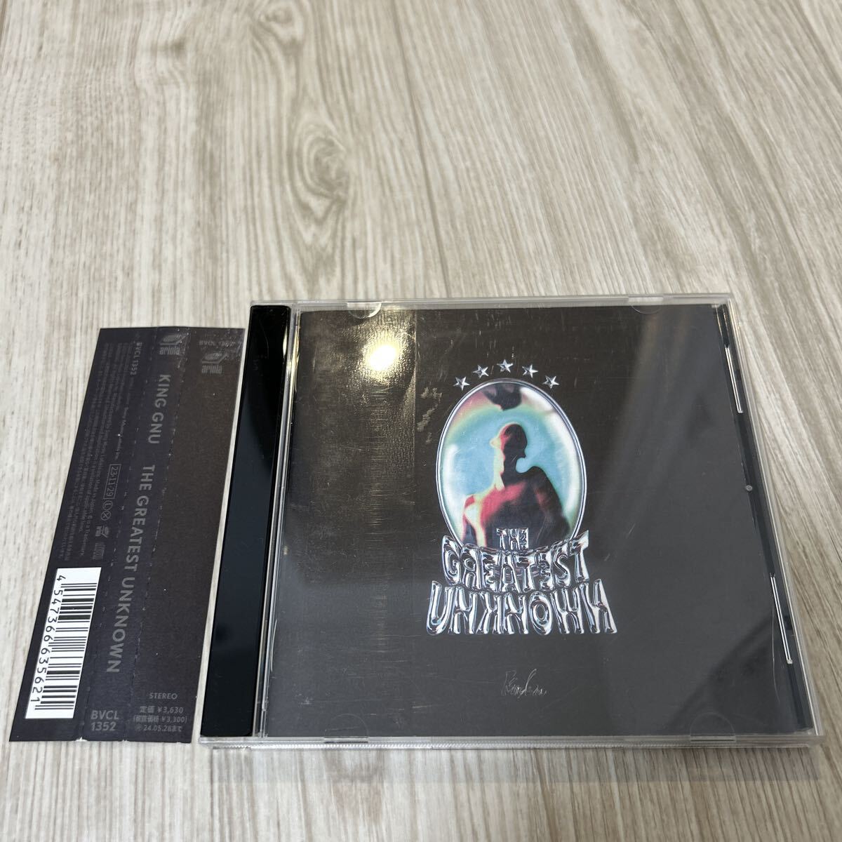 King gnu CD THE GREATEST UNKNOWN アルバム 一途 逆夢 BOY 雨燦々 三文小説 泡 SPECIALZ キングヌー レンタルアップ品 拍卖