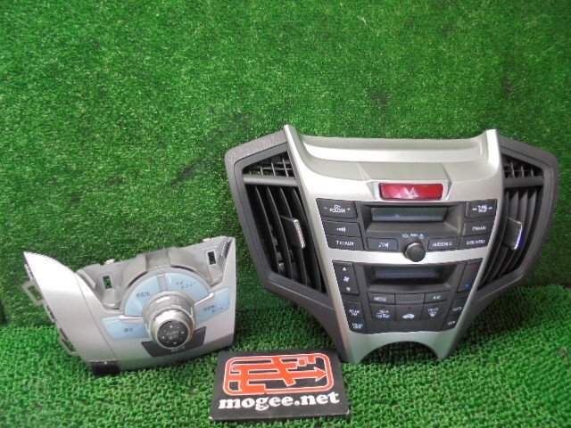 2EO4817CF2左 ) ホンダ オデッセイ RB3 後期型 純正ナビ操作パネル+エアコンスイッチパネルセット 77610-SLE-0030拍卖