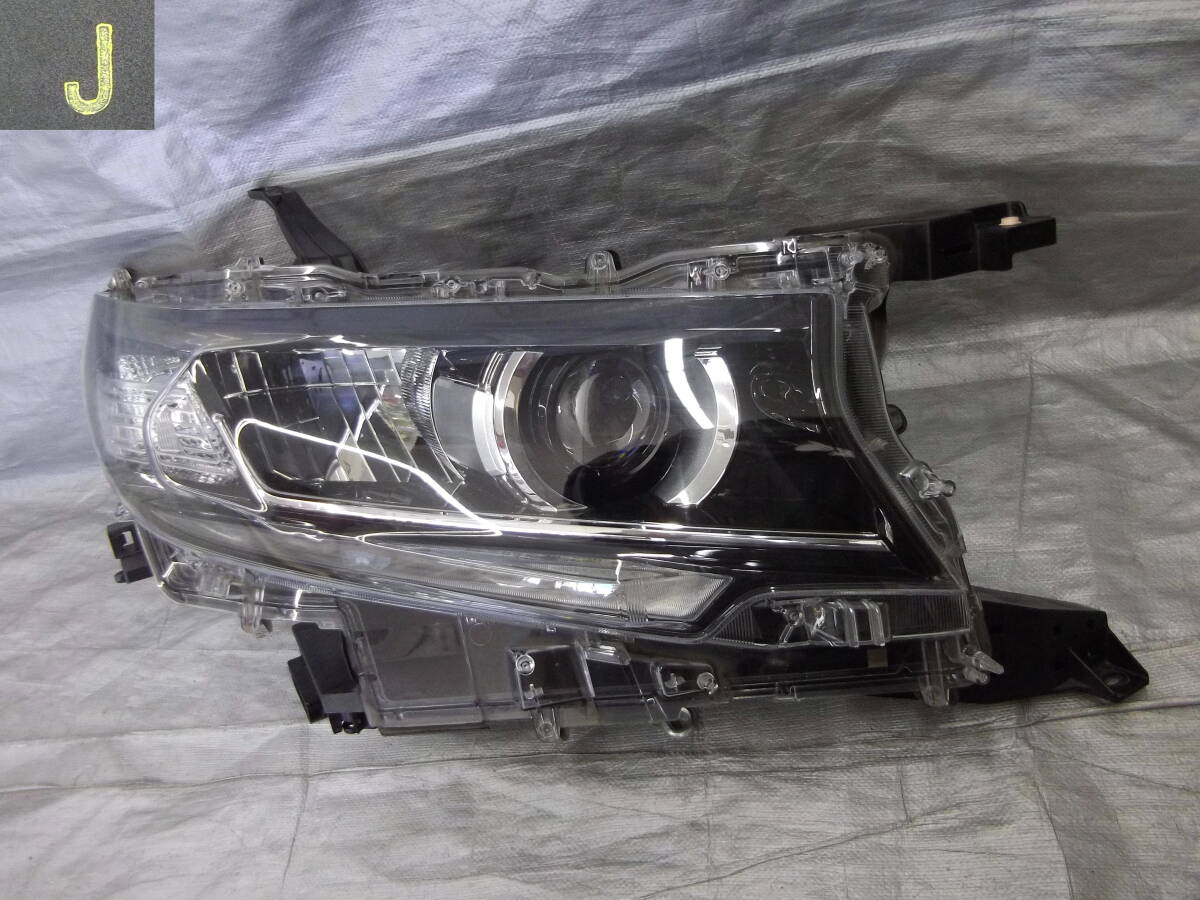 ★●2511-17L TRJ150W GDJ150W 150系 ランドクルーザー プラド 後期 LEDコンピュータ付属 純正 LED 右 ヘッドライト KOITO 60-262 刻印J拍卖