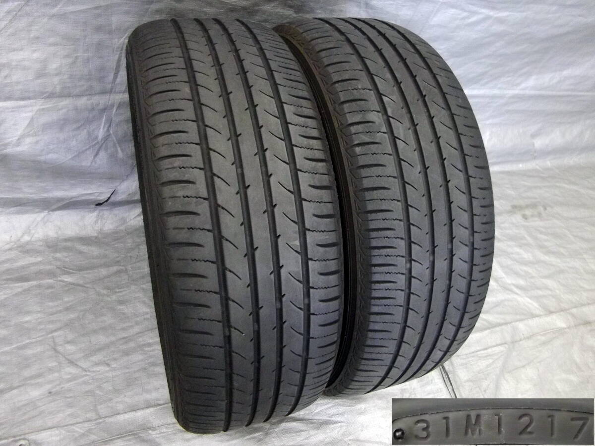 ★●2511-148L 激安送料! TOYO トーヨー NANOENERGY 3 PLUS 2017年製 195/55R16 87V 2本セット 良品!拍卖