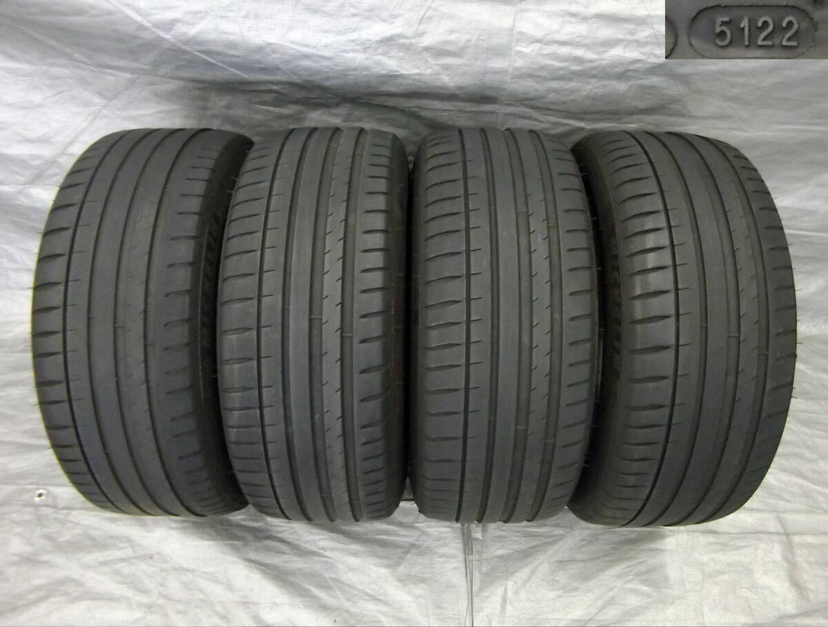 ★●2511-TK2LL ミシュラン パイロットスポーツ PILOT SPORT 4 ZP 2022年製 225/45R17 225/45ZR17 91W 4本セット拍卖