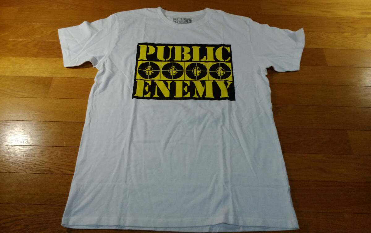 Public Enemy Tシャツ SIZE:L 白 送料215円~拍卖