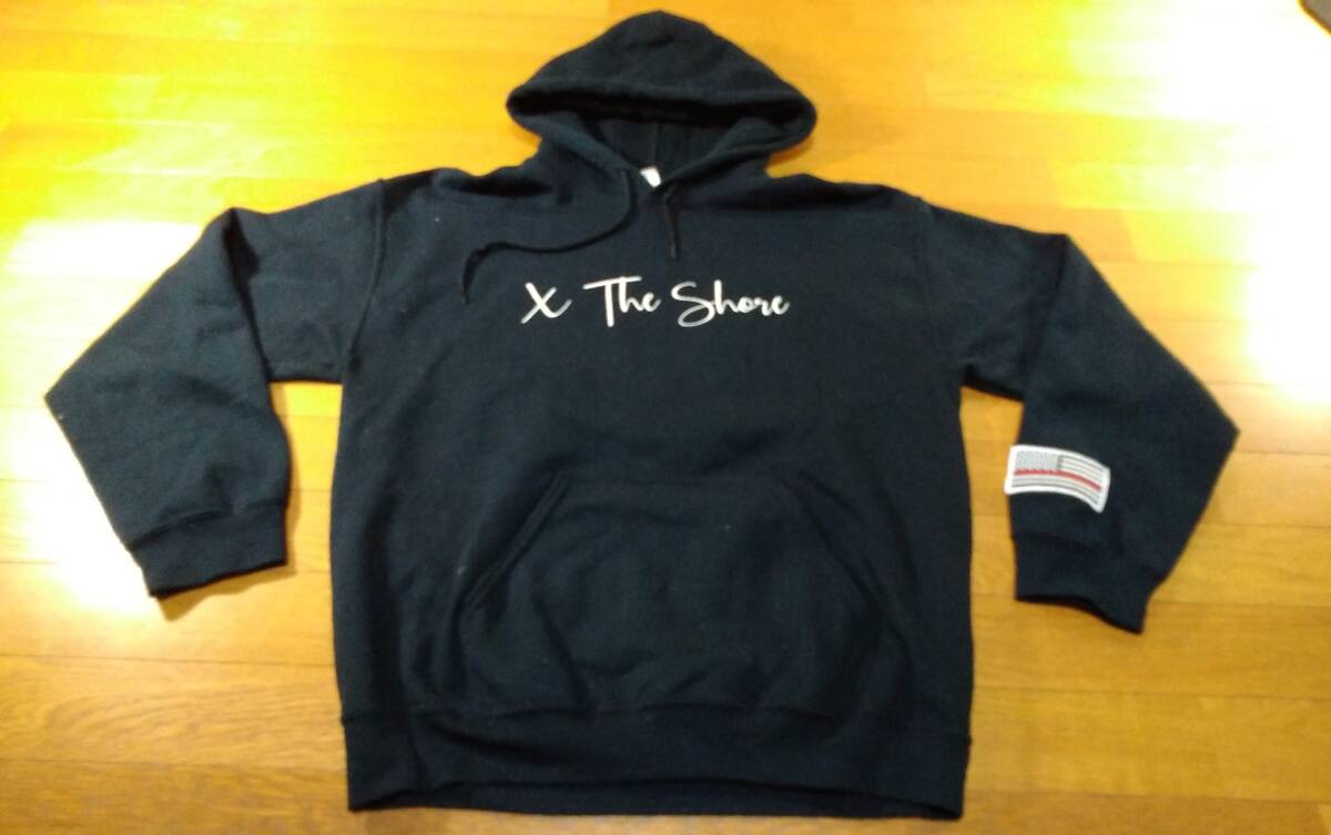 x the shore パーカー SIZE:M 黒 送料1000円~拍卖