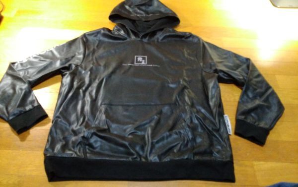 Bershka ベルシュカ パーカー SIZE:USA L 黒 送料600円~拍卖