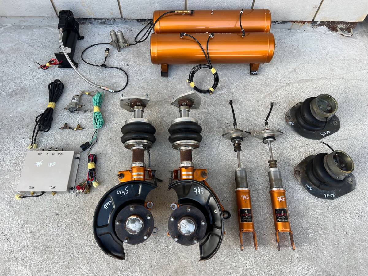 日産 シーマ F50 GF50 純正 VLENE エアサス 車高調 全長調整 フルタップ 減衰力調整 … 945拍卖