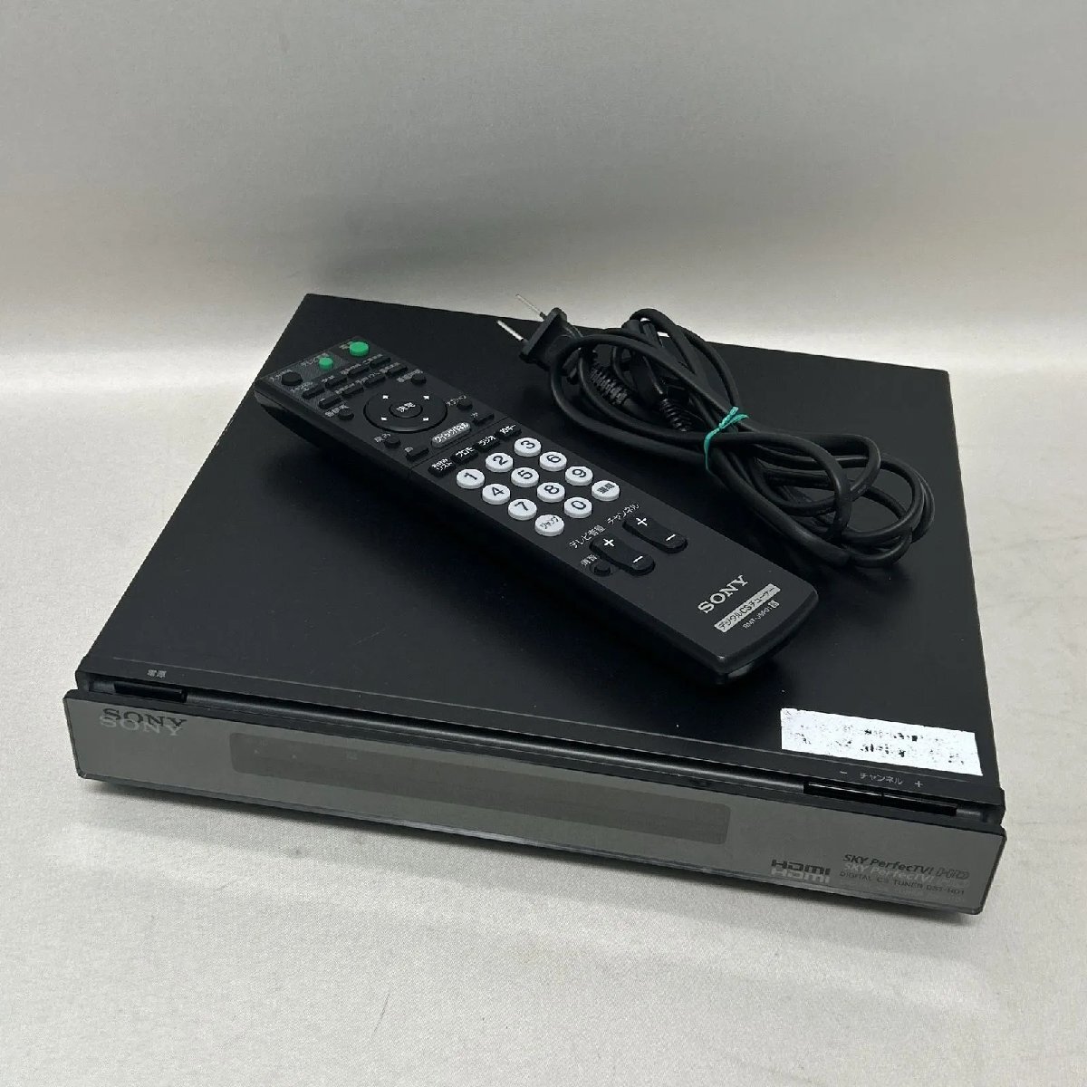 【浜館66-548】 【現状品】 SONY ソニー DIGITAL CS TUNER デジタルCSチューナー 2010年製 DST-HD1拍卖