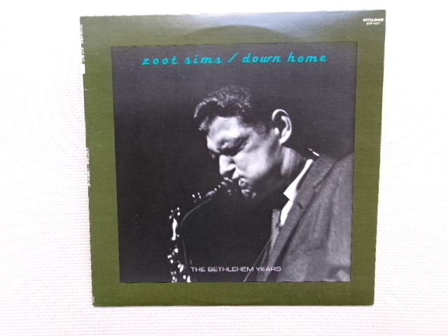 JAZZ 輸入盤【LP】Zoot Sims/Down Home(BCP6027)拍卖