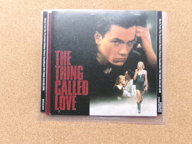 日本盤*【CD】愛と呼ばれるもの/オリジナル・サウンドトラック(BVCG634)クレイ・ウォーカー、デボラ・アレン 他拍卖