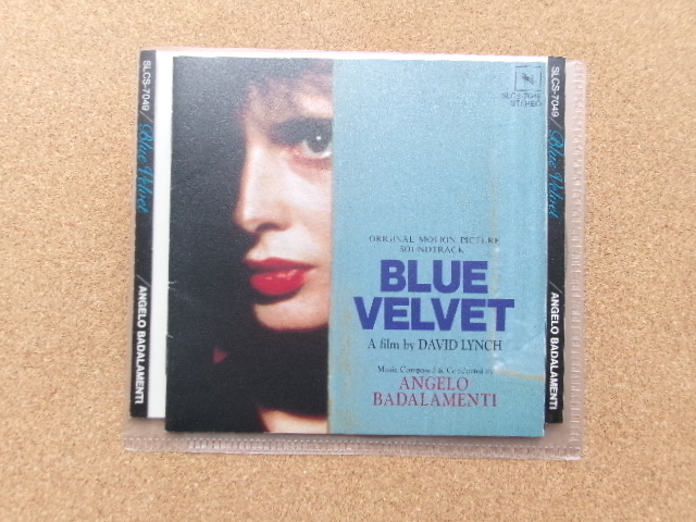 日本盤*【CD】ブルー・ベルベット/オリジナル・サウンドトラック(SLCS7049)音楽:アンジェロ・バダラメンティ拍卖