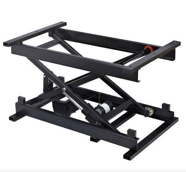 ポータブルリフトブラケットシザーテーブル 電動アイアンフレームリフトコーヒーテーブル 折りたたみ ワイヤレスリモコン付き拍卖