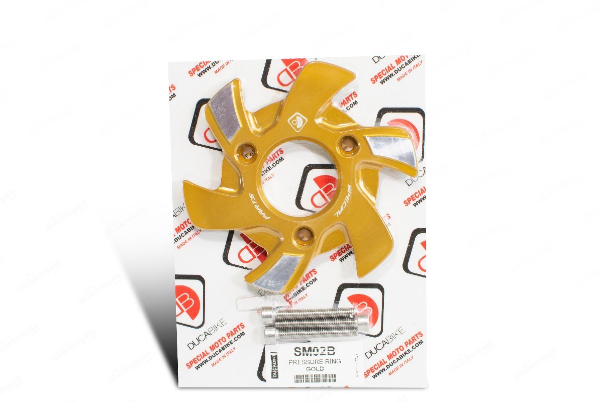 【国内在庫】DUCABIKE ドゥカバイク プレッシャープレートリング ゴールド DUCATI DESERTX / モンスター937 / MULTISTRADA V2 ドゥカティ拍卖