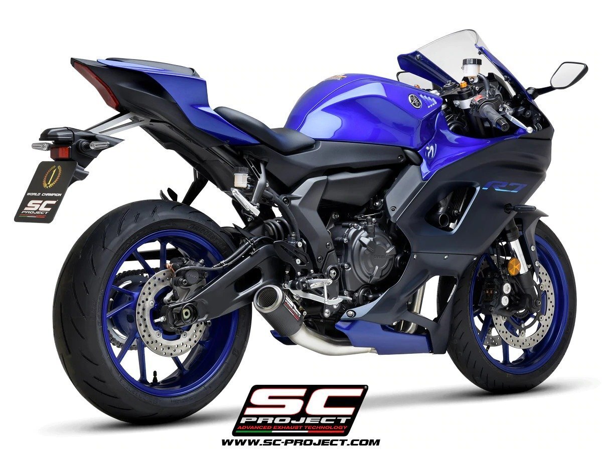 【国内在庫】SC-PROJECT SCプロジェクト フルエキゾーストシステム 2-1 & CR-T サイレンサー YAMAHA YZF-R7 '21-25 ヤマハ マフラー ★拍卖