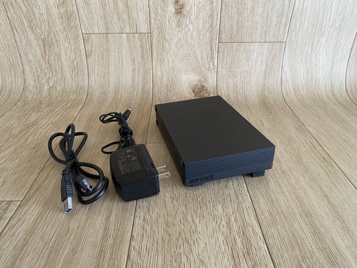 中古 BUFFALO 外付けHDD 4.0TB HD-EDS4.0U3-BA 本体セット 通電確認済み/動作未確認/現状品拍卖