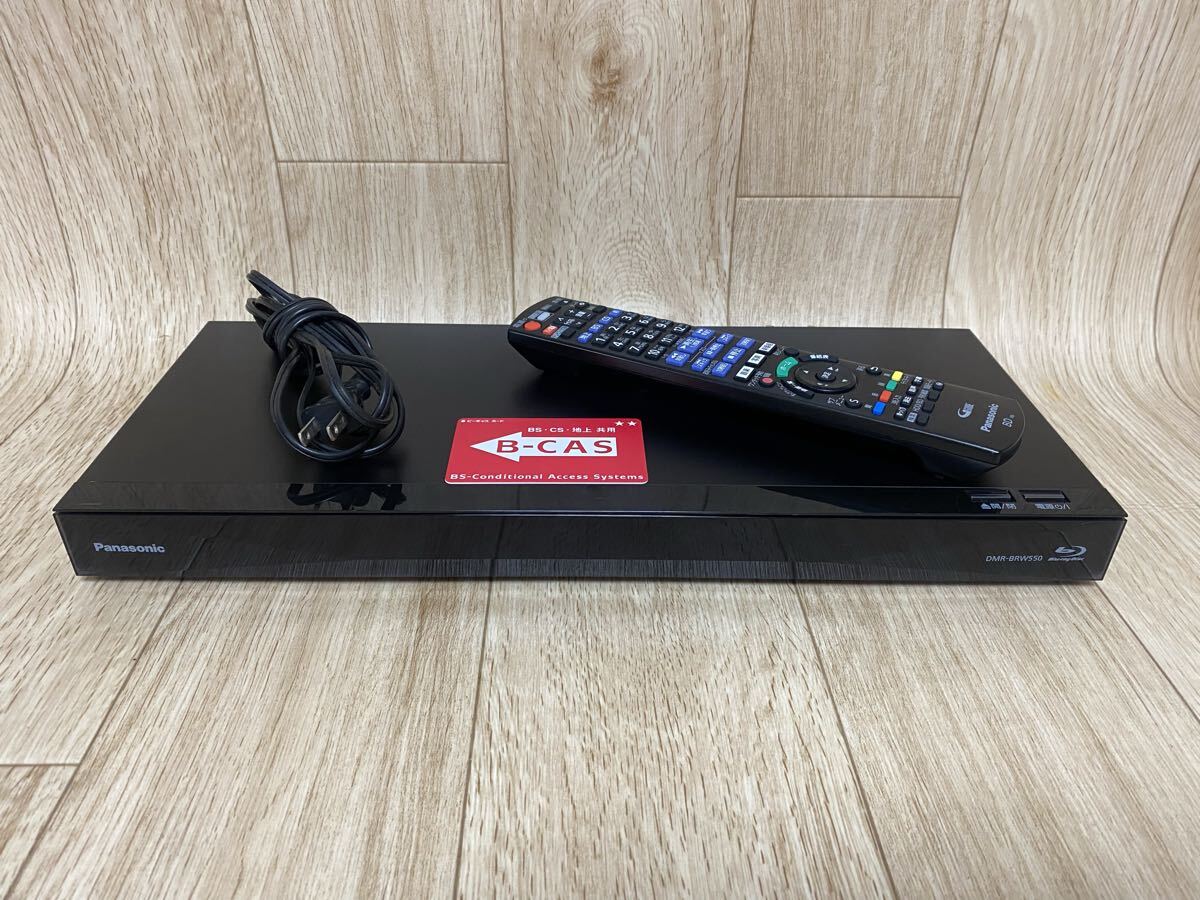 中古 Panasonic パナソニック DMR-BRW550 ブルーレイディスクレコーダー 2018年製 /BD再生確認済み /現状品拍卖