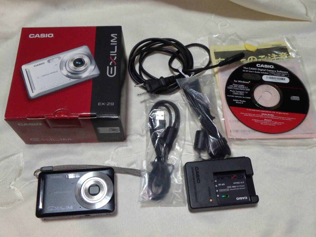 送料無料 動作品 カシオ EX-Z9 EXILIM デジタルカメラ 美品拍卖