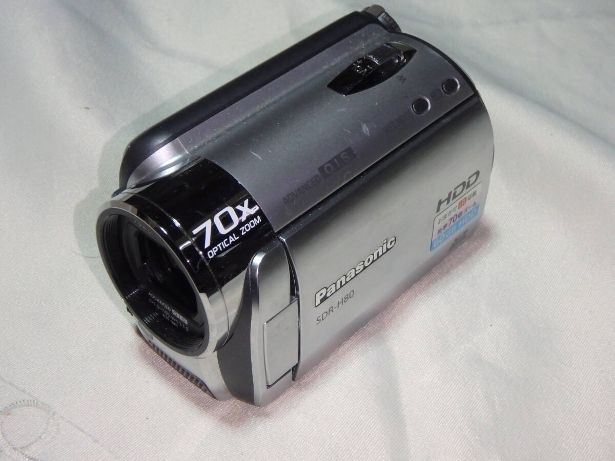 送料無料 動作品 Panasonic ビデオカメラ SDR-H80拍卖
