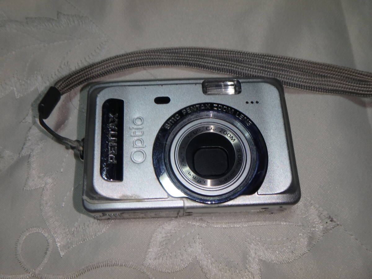 送料無料 PENTAX OPTIO S55 デジタルカメラ難あり拍卖