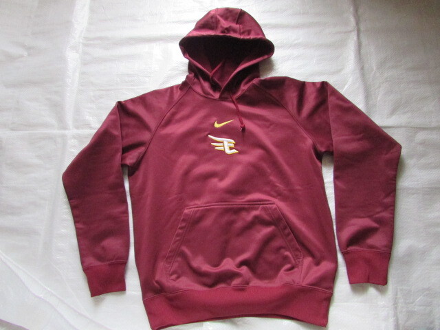 使用少なめ ヒモにスレ有り きれい 楽天 ナイキ フーディー パーカー イーグルス NIKE フード ジャケット 選手着用同モデル Mサイズ 起毛裏拍卖
