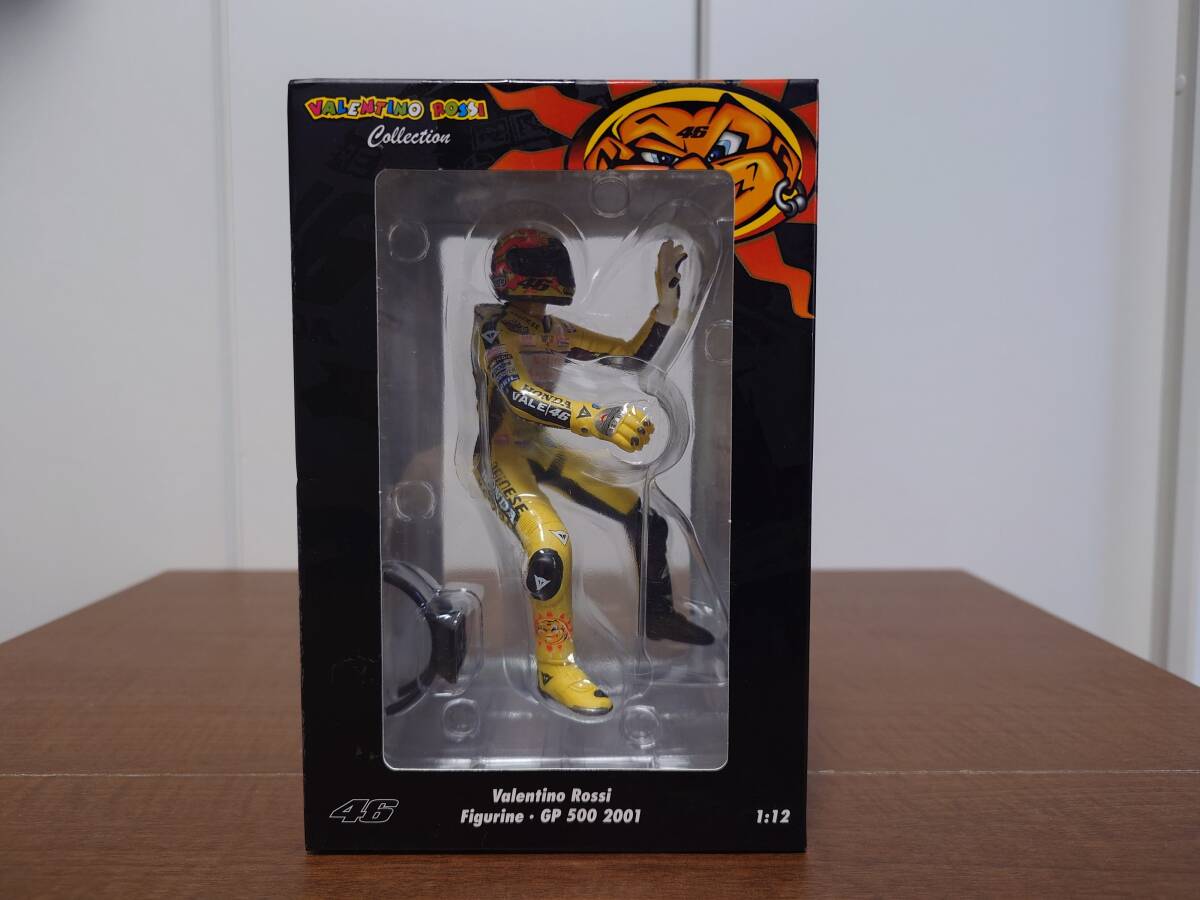PMA MINICHAMPS 1/12 GP500 2001 ロッシ ライディングフィギュア 限定7,446pcs拍卖