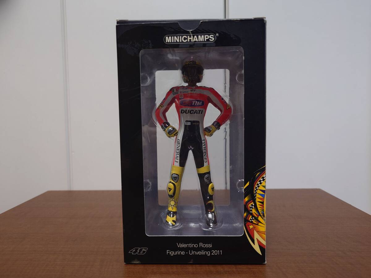 PMA MINICHAMPS 1/12 Unveiling 2011 Madonna di Campiglio ロッシ スタンディングフィギュア 限定2,699pcs拍卖