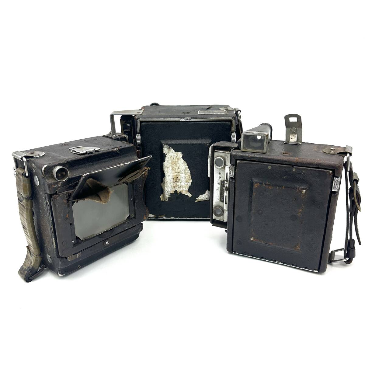 ジャンク『グラフレックス Graflex Speed Graphic kalart synchronized range finder など まとめ カメラ 状態難 』現状品 D-6125拍卖