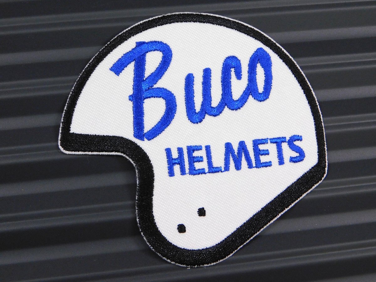 ◆送料\110◆【Buco HELMETS・ブコ】※《アイロン刺繍ワッペン》 アメリカン雑貨 刺繍ワッペン アイロンワッペン拍卖