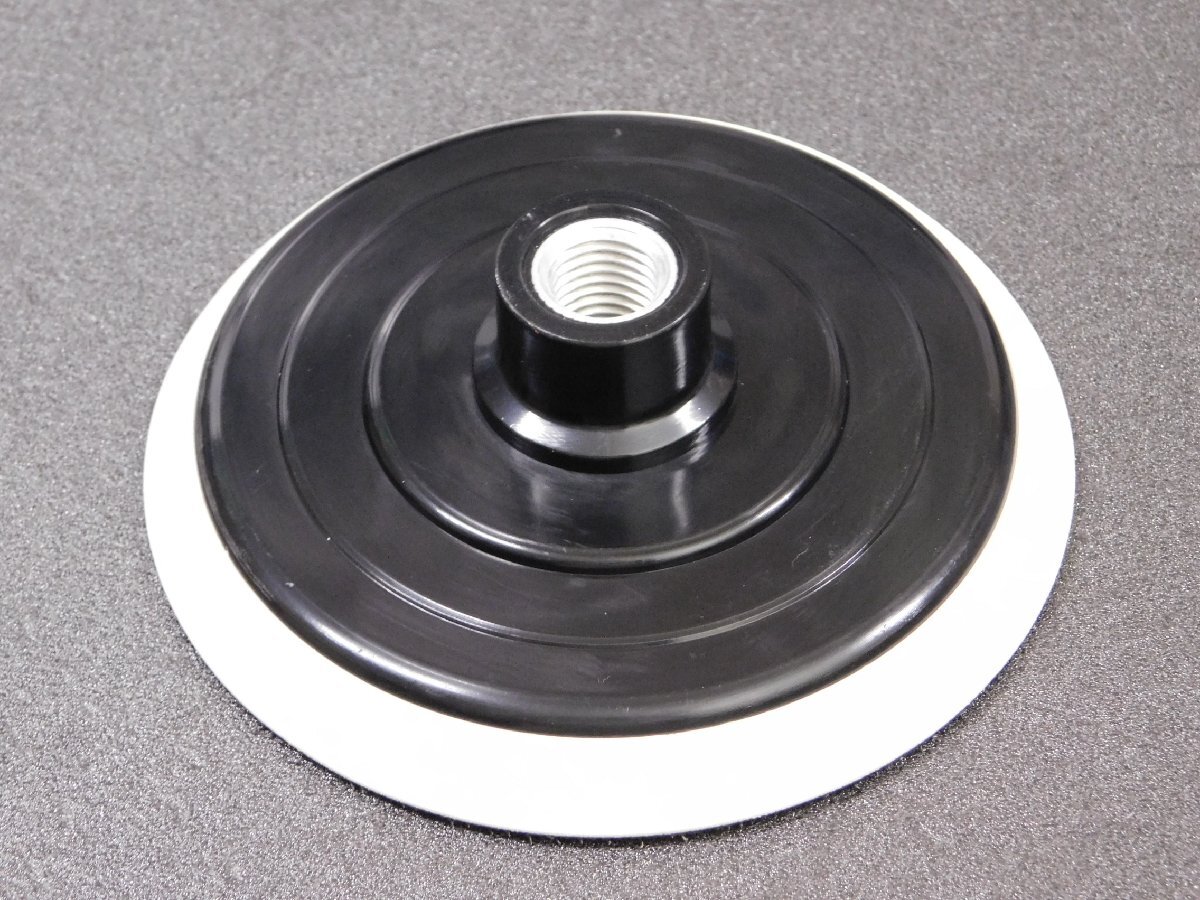 【電動ポリッシャー・φ125パッド】※《ネジ径M16/ピッチ2.0mm・バフφ150に対応》拍卖