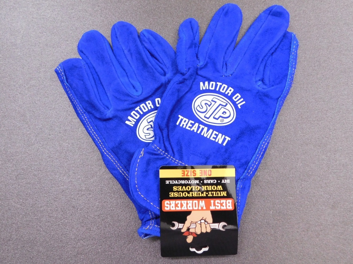 ◆送料無料◆【STP】※《ヴィンテージワークグローブ・牛革》キャンプ 焚き火 アメリカン拍卖